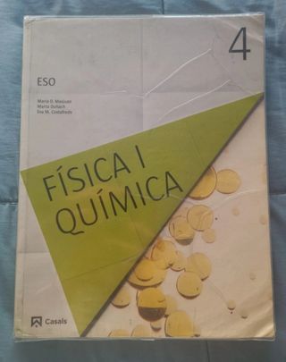 Libro física y química 4° ESO ISBN 978842186091