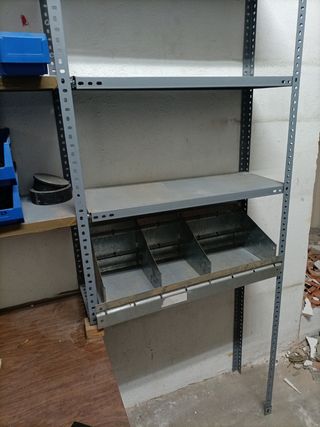 Separadores para estanterías metálicas