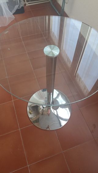 Mesa de cristal