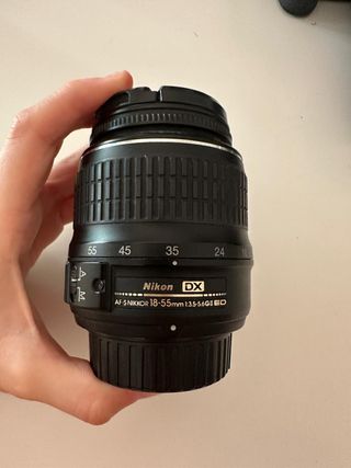 Cámara Nikon D3200 + 3 objetivos