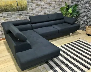 Sofa chaise longue terciopelo