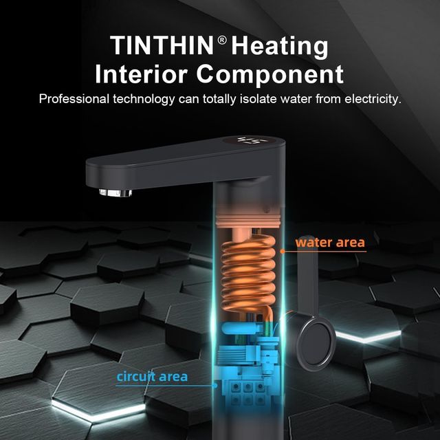 Grifo de Agua Caliente Instantáneo eléctrico