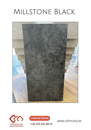 Cerámica para Exterior Negro - 60x120