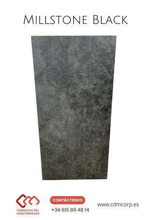 Cerámica para Exterior Negro - 60x120