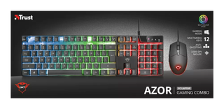 Pack teclado + ratón - Trust GXT 838 Azor, Gaming