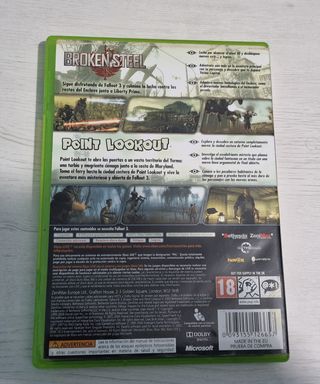📐 Fallout 3 Pack de Expansión Xbox 360