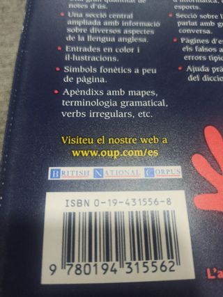 Diccionario catalan inglés