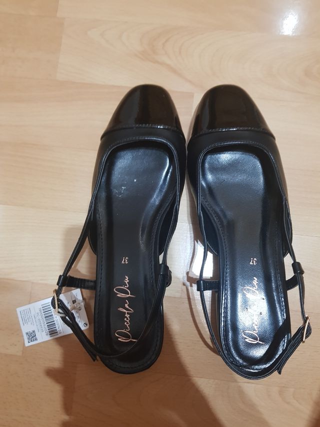 sandalias abiertas por detras mujer