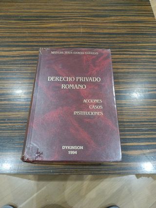 Derecho privado romano 