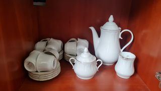 ✅️ OPORTUNIDAD. Juego de café de porcelana