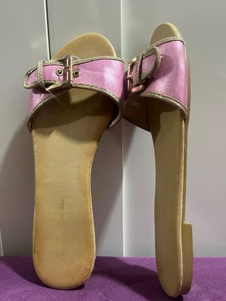 Sandalias rosas talla 39