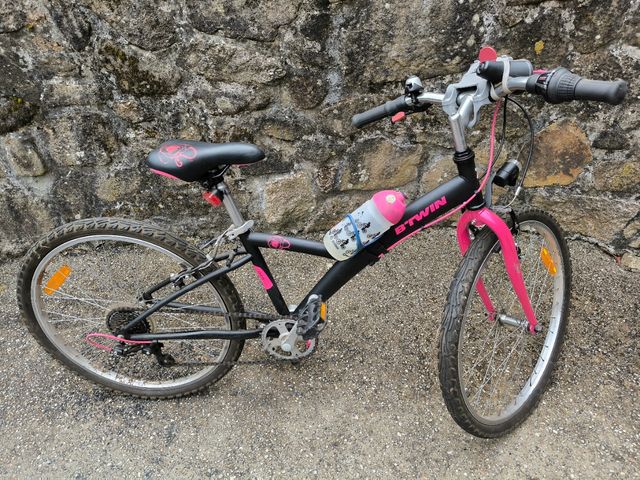 Bicicleta rosa