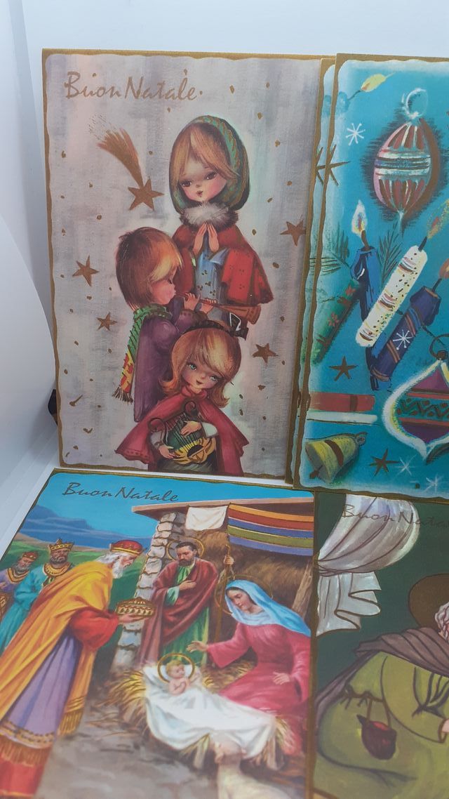 Cartoline d'epoca natalizie - serie