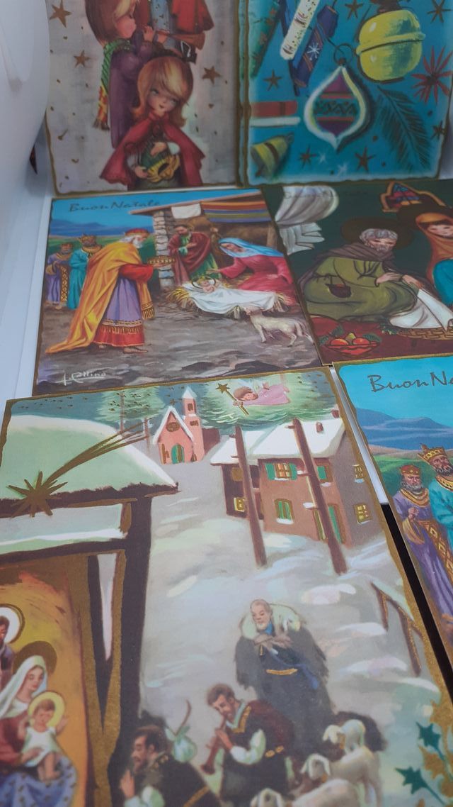 Cartoline d'epoca natalizie - serie