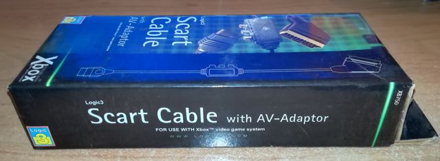 logic3 scart cable empty box - microsoft xbox
