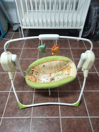 Mecedora con música para bebés