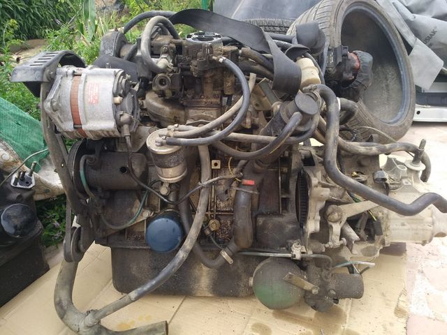 Motor Citroen BX con caja cambios