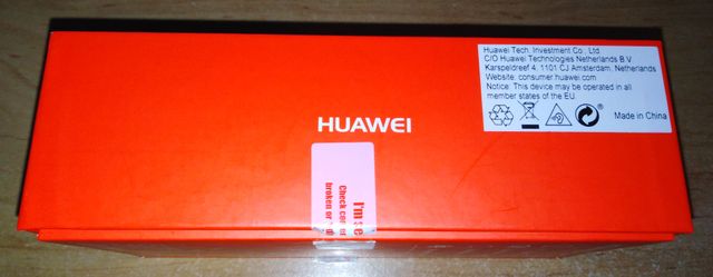 huawei Y6 II empty box
