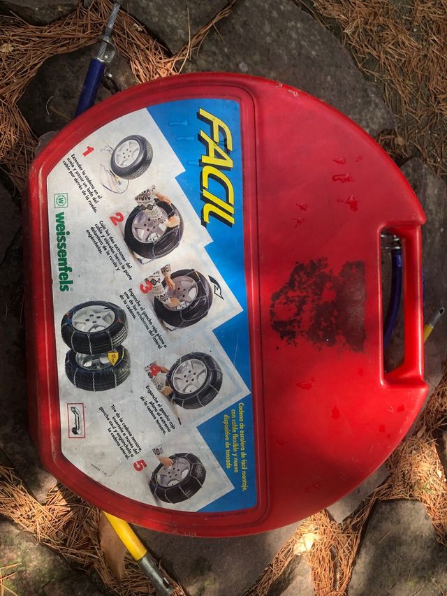 Cadenas de nieve talla 8’