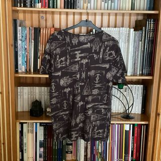 Camiseta Star Wars talla L estampada Imperio naves