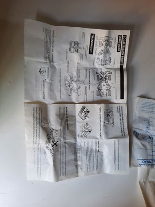 Instrucciones nikko dictator jr coche rc