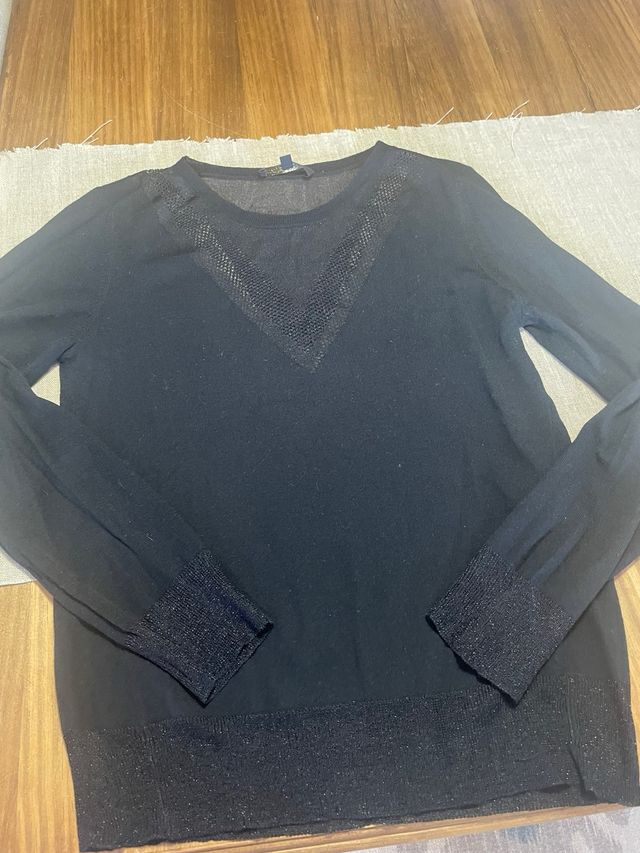 Jersey fino Maje talla 3 color negro