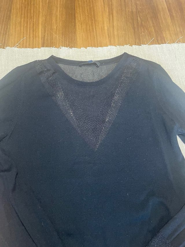 Jersey fino Maje talla 3 color negro