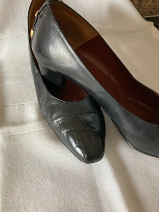 Zapatos señora piel