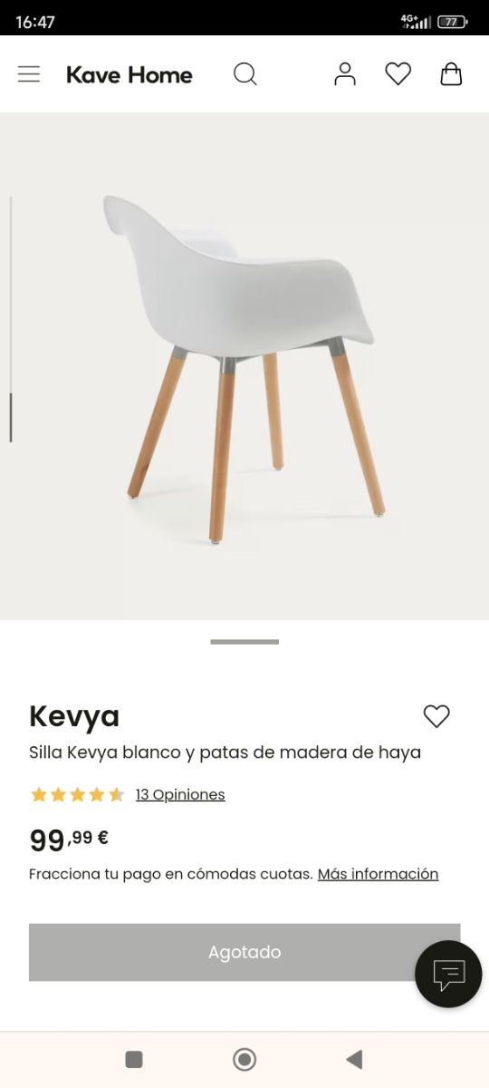 SILLÓN NUEVO DE DISEÑO A ESTRENAR