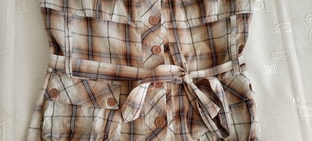 Camicia a quadri, camicia a maniche corte