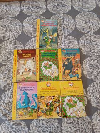 Colección libros Geronimo Stilton 