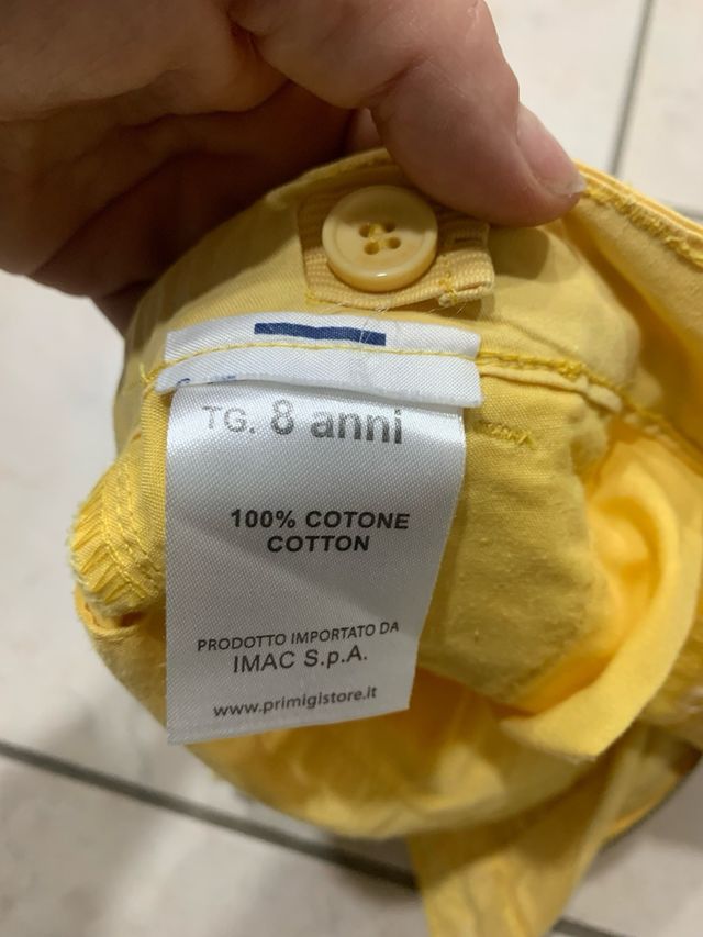 Pantaloncino bimbo Primigi