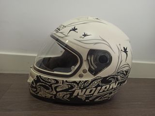 Casco de moto Nolan talla S, usado muy poco