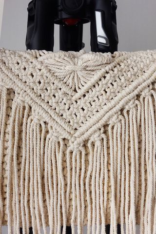 Bolso macramé 100% algodón natural