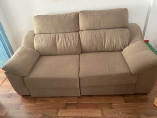 Sofa cheslong dos plazas