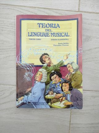 Teoría del lenguaje musical tercero