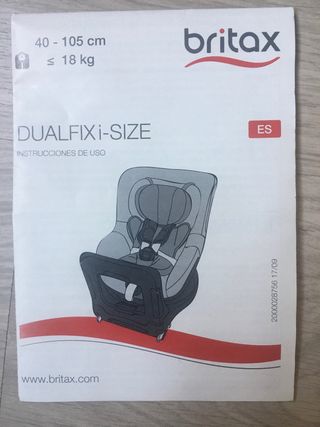 Silla coche Britax Römer Dualfix i-Size buenestado