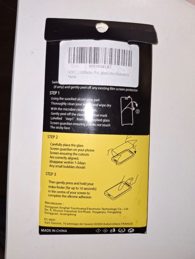 Protector de cristal templado Huawei P30 Lite