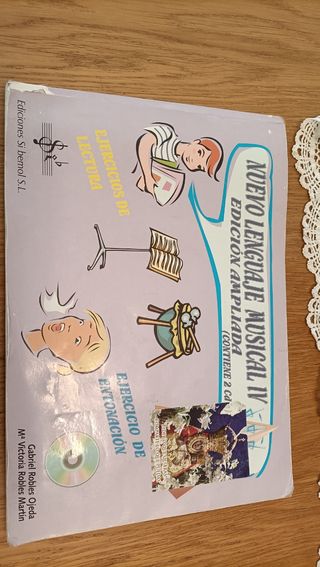 Libro de conservatorio de Música