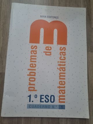 Problemas de matemáticas 1o ESO