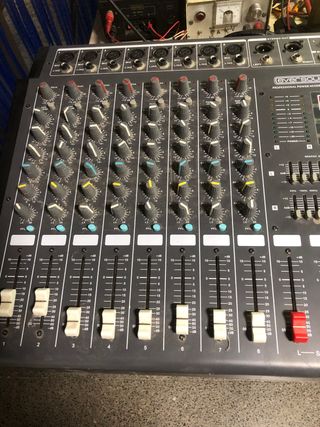 Mesa de mezclas 8 canales EVERSOUND PMX-820 D