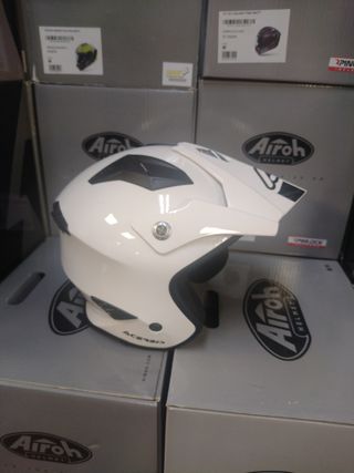Casco moto XL trial jet acerbis