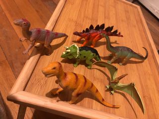 1997 Dinosaurios juguete ANTIGUOS