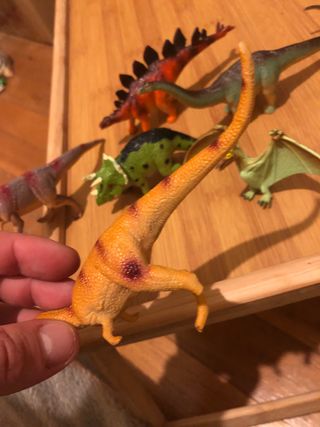 1997 Dinosaurios juguete ANTIGUOS