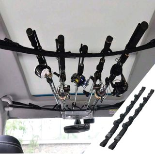 Set de soporte caña de pescar para coche
