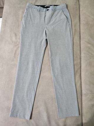 Pantaloni chino Mango, grigio