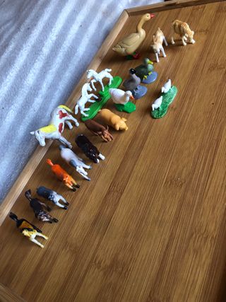 FIGURAS ANTIGUAS animales de granja