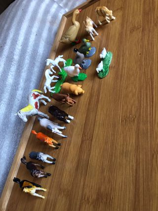 FIGURAS ANTIGUAS animales de granja