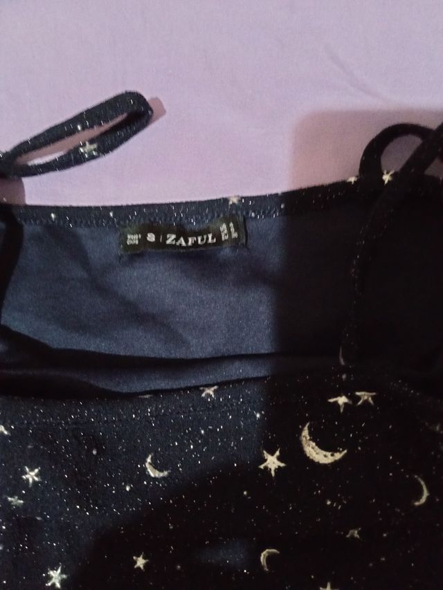 Bellissimo Abitino blu notte con brillantini