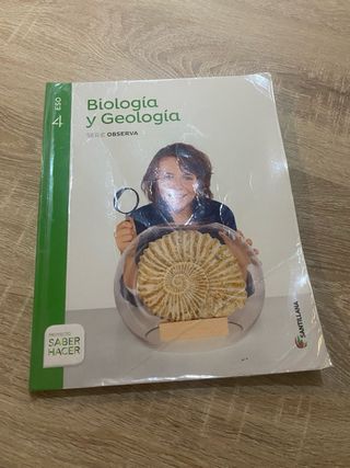 Biologia y Geologia 4 ESO